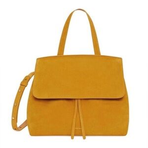 Mansur Gavriel Golden Yellow Soft Lady Leather Hand Bag